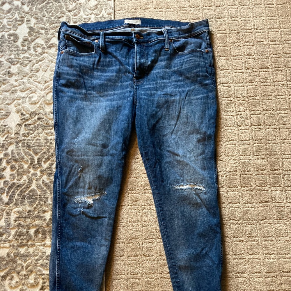 Madewell skinny jeans size 35p